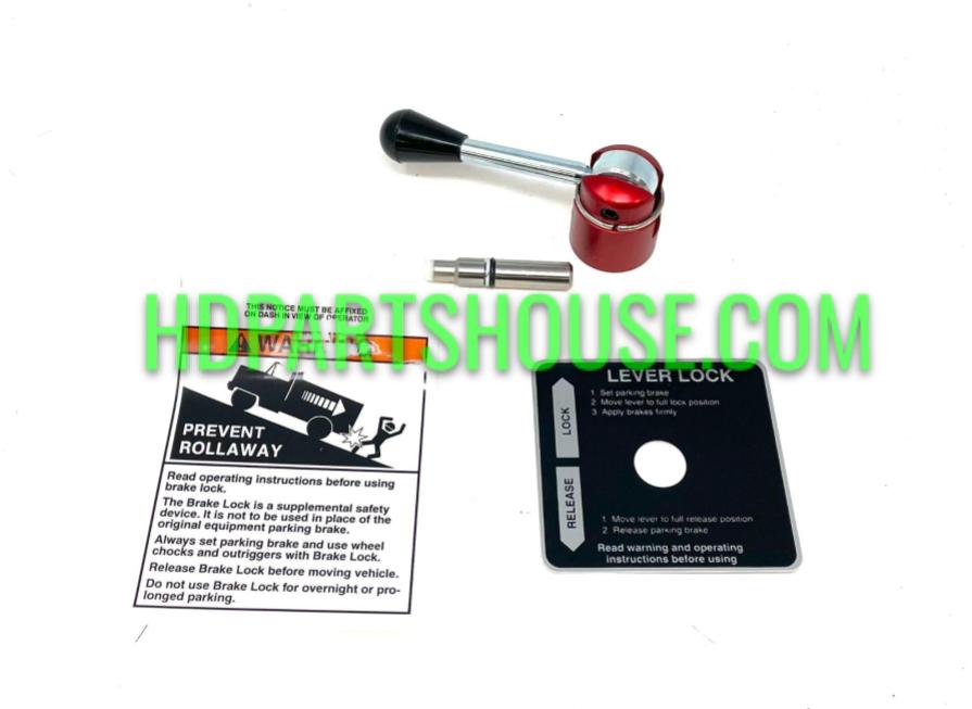 02600001 ZF Mico Manual Lever Lock Replacement Handle Kit (Brake Flu