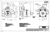 03-530-904 ZF Mico Caliper Disc Brake 9000 lb. (Hydraulic Oil) Loaded