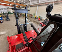 Taylor TE900SX Coil Hauler Forklift (Fully Rebuilt) Equipped with Steel Coil Ram
