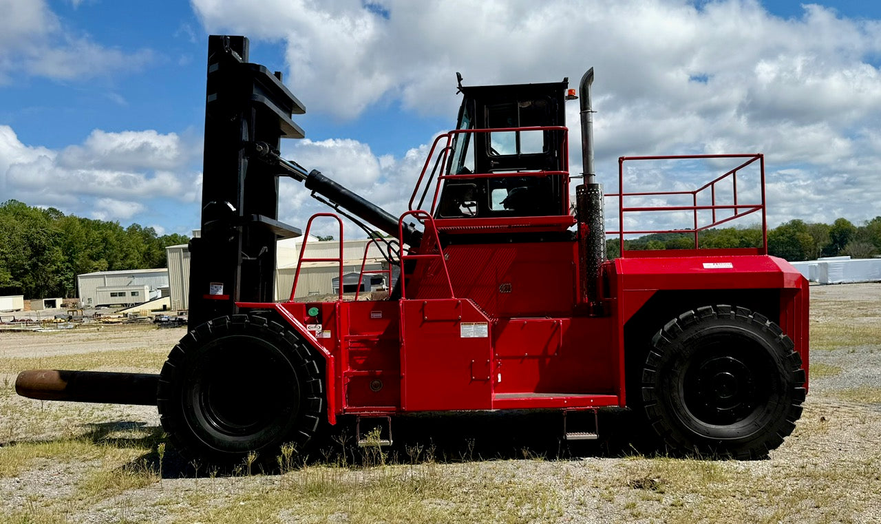 Taylor TE900SX Coil Hauler Forklift (Fully Rebuilt) Equipped with Steel Coil Ram