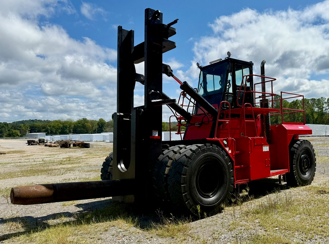 Taylor TE900SX Coil Hauler Forklift (Fully Rebuilt) Equipped with Steel Coil Ram