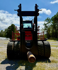 Taylor TE900SX Coil Hauler Forklift (Fully Rebuilt) Equipped with Steel Coil Ram